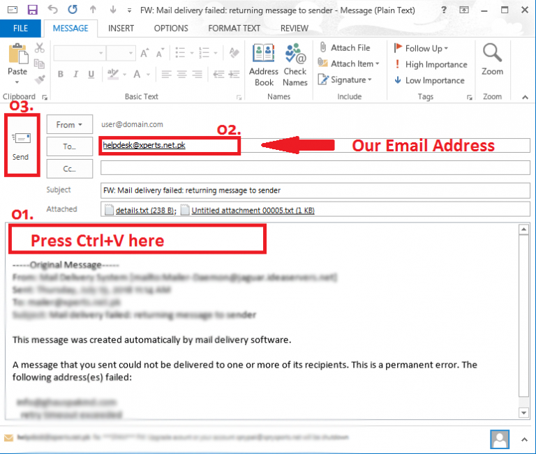 View Full Headers of an Email in Outlook 2013 | Xperts FAQ